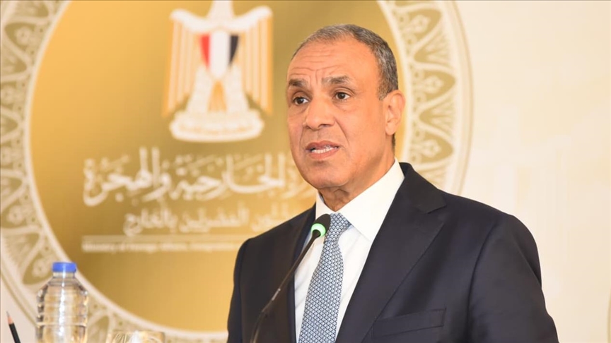 عبد العاطي يشدد على ضرورة انسحاب إسرائيل من غزة وإعادة فتح معبر رفح
